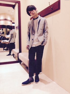 つかささん（メンズ・170cm）の冬コーディネート