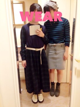 みかげさん（レディース・155cm）の秋コーディネート