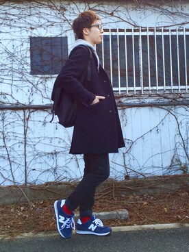 yuta.さん(メンズ・166cm)の冬コーディネート