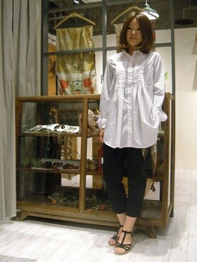 Nakamuさん（レディース・158cm）の春コーディネート