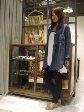 Nakamuさん（レディース・158cm）の春コーディネート