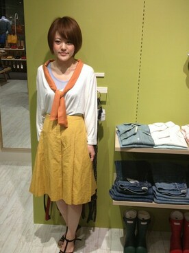 Nakamuさん（レディース・158cm）の春コーディネート