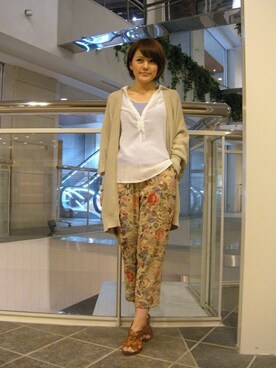 Nakamuさん（レディース・158cm）の春コーディネート