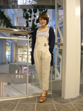 Nakamuさん（レディース・158cm）の春コーディネート