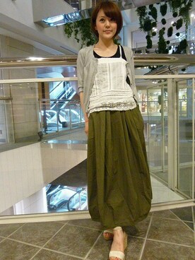 Nakamuさん（レディース・158cm）の春コーディネート