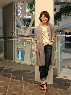 Nakamuさん(レディース・158cm)の春コーディネート