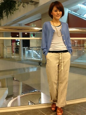 Nakamuさん（レディース・158cm）の春コーディネート