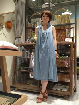 Nakamuさん（レディース・158cm）の春コーディネート