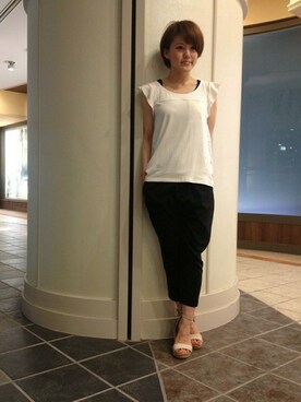 Nakamuさん（レディース・158cm）の夏コーディネート