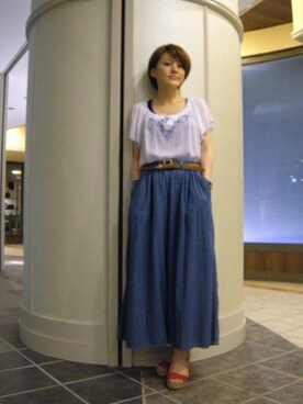 Nakamuさん(レディース・158cm)の夏コーディネート