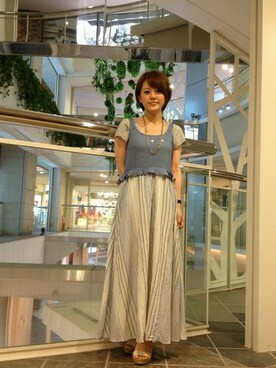 Nakamuさん(レディース・158cm)の夏コーディネート