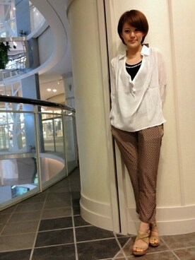 Nakamuさん（レディース・158cm）の夏コーディネート