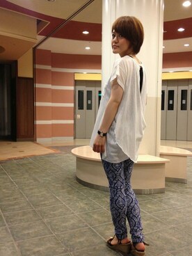 Nakamuさん（レディース・158cm）の夏コーディネート