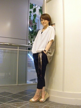 Nakamuさん(レディース・158cm)の夏コーディネート