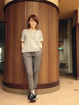 Nakamuさん(レディース・158cm)の秋コーディネート