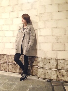 Nakamuさん（レディース・156cm）の秋コーディネート