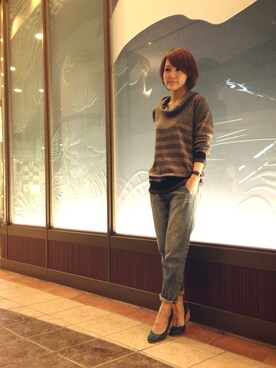 Nakamuさん（レディース・158cm）の秋コーディネート