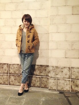 Nakamuさん（レディース・158cm）の冬コーディネート