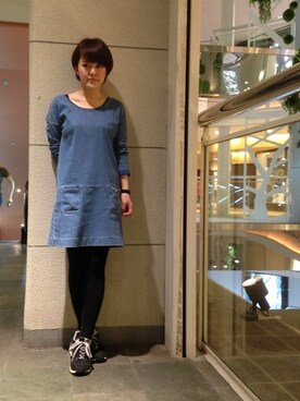 Nakamuさん（レディース・158cm）の冬コーディネート