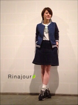 Nakamuさん(レディース・158cm)の春コーディネート