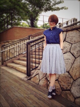 Nakamuさん(レディース・158cm)の春コーディネート