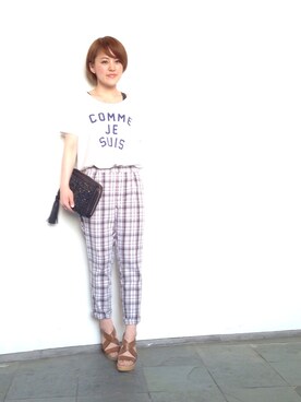 Nakamuさん(レディース・158cm)の夏コーディネート