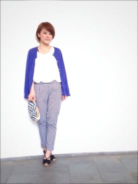 Nakamuさん（レディース・158cm）の夏コーディネート