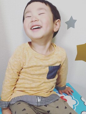 Ryuさん（キッズ・90cm）の春コーディネート