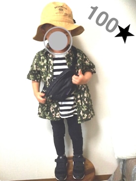 Ryuさん（キッズ・90cm）の夏コーディネート