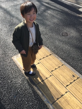 Ryuさん（キッズ・100cm）の秋コーディネート