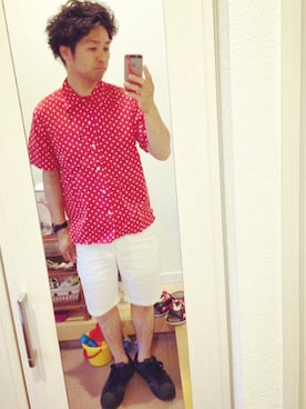 「King Mob（キングモブ）のアイテム」を使った、SG Ryohey(休止中)さん（メンズ・162cm）の夏コーディネート