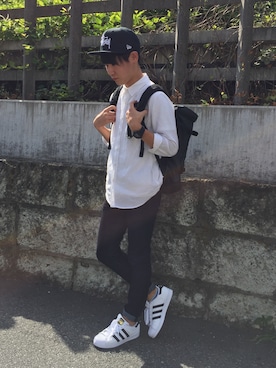 「白シャツ」｜kodie】さん（メンズ・169cm・10代）の秋コーディネート