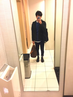 りょーたさん（メンズ・170cm）の冬コーディネート