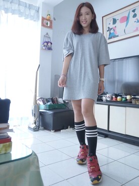 曾尉珊さん(レディース・160cm)の秋コーディネート