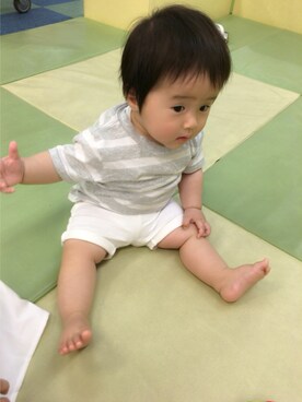 Asahi✩さん（キッズ・70cm）の秋コーディネート