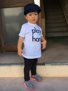 「PATRICK（パトリック）のアイテム」を使った、＊57さん（キッズ・90cm）の秋コーディネート