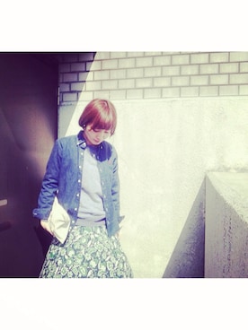 yaneさん（レディース・166cm）の春コーディネート