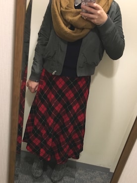 「Freesia（フリージア）のアイテム」を使った、よこたさん（レディース・152cm）の冬コーディネート