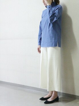 「OSKAR（オスカー）のアイテム」を使った、chicaさん（レディース・165cm）の秋コーディネート