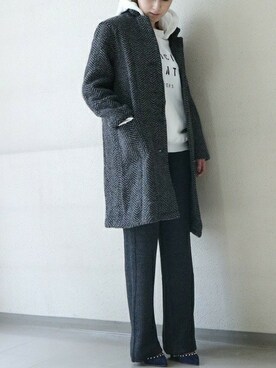 「TELA（テラ）のアイテム」を使った、chicaさん（レディース・165cm）の秋コーディネート