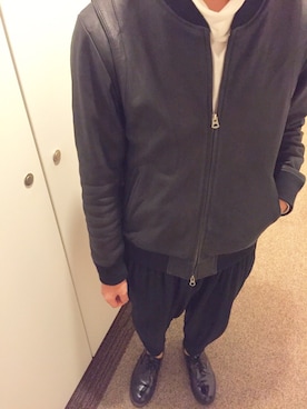 あなあなさん（メンズ・173cm）の冬コーディネート