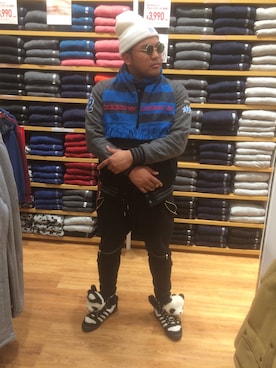 「JEREMYSCOTT」｜R.A.Pさん（メンズ・178cm）の冬コーディネート