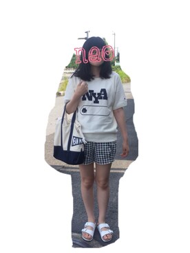 なおさん(レディース・166cm)の夏コーディネート