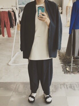 「ESSAY×crepuscule」｜tosihiroさん（メンズ・178cm）の秋コーディネート