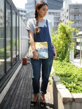 Kitamuraさん（レディース・168cm）の夏コーディネート