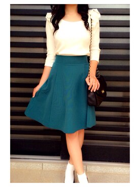 傳谷実環さんのコーディネート