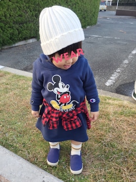 airinrinさん（キッズ・80cm）の秋コーディネート