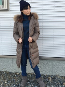 「DGRACE（ディグレース）のアイテム」を使った、ぽっとこさん（レディース・160cm）の冬コーディネート