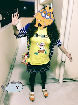 「おそ松さん」｜きゃみーさん（レディース・158cm）の秋コーディネート