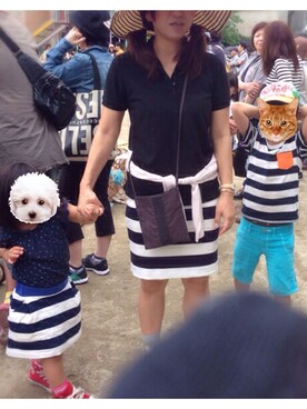 eさん（レディース・157cm）の夏コーディネート